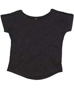 Mantis Bio-Baumwolle T-Shirt mit Flügelärmeln, Black XS, P91 – Anthracite Gris Melange