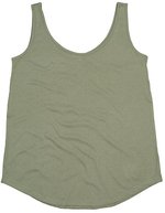 Damenweste mit lockerer Passform – Soft Olive