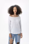 Mantis Langarm T-Shirt aus Bio-Baumwolle, White M, P97 – Bild 2