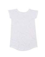 Loose Fit T-Kleid aus Bio-Baumwolle – White