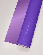 Poli-Flex Poli-Flex® Turbo Transferfolie 60°C Waschbeständig, Anthracite (ca. Pantone 6217C) Meter, PT150 – Bright Lavender (ca. Pantone 4121C)