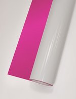Poli-Flex Poli-Flex® Turbo Transferfolie 60°C Waschbeständig, Anthracite (ca. Pantone 6217C) Meter, PT150 – Bright Pink (ca. Pantone 675C)