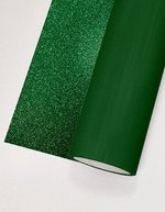 Poli-Flex Glitter Transferfolie 0,10 mm, Glitter Black Meter, PT401 – Glitter Green