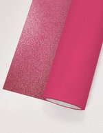 Poli-Flex Glitter Transferfolie 0,10 mm, Glitter Black Meter, PT401 – Glitter Pink
