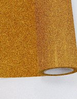 Poli-Flex Pearl Glitter Transferfolie, Pearl Glitter Black Meter, PT402 – Pearl Glitter Dark Gold