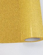 Poli-Flex Pearl Glitter Transferfolie, Pearl Glitter Black Meter, PT402 – Pearl Glitter Light Gold