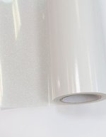 Poli-Flex Pearl Glitter Transferfolie, Pearl Glitter Black Meter, PT402 – Pearl Glitter Rainbow White