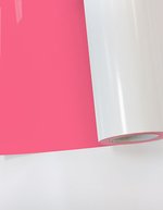 Poli-Tape Flock Tubitherm® PLT 100% Viskose, Anthracite (ca. Pantone 447C) Meter, PT800 – Pink (ca. Pantone 219C)