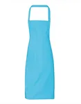 Premier Workwear Bio-Baumwoll-Latzschürze ohne Tasche, Natural (ca. Pantone 1205C) 60 x 87 cm, PW102 – Turquoise (ca. Pantone 312C)