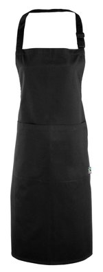 Premier Workwear Fairtrade Baumwollschürze con nastro al collo, Black (ca. Pantone Black C) 60 x 84 cm, PW112 – Bild 3