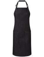 Premier Workwear Bio-Denim Schürze mit Taschen – Indigo Denim