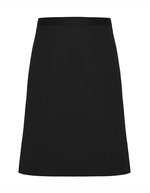 Premier Workwear Mid-Length Schürze aus Fairtrade-Baumwolle – Black (ca. Pantone Black C)