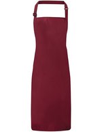 Premier Workwear Wasserdichte Schürze mit verstellbarem Nackenband – Burgundy