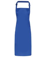 Premier Workwear Wasserdichte Schürze mit verstellbarem Nackenband, Black (ca. Pantone Black C) 72 x 86 cm, PW115 – Royal (ca. Pantone 7687C)
