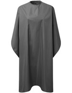 Premier Workwear Wasserdichter Salon Umhang 160 cm – Dark Grey (ca. Pantone 425C)