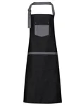 Premier Workwear Domain Kontrast Denim Schürze 86 cm, Indigo Denim (ca. Pantone 2767C) 72 x 86 cm, PW127 – Bild 3