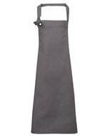 Premier Workwear Latzschürze aus schwerem Baumwoll-Canvas – Dark Grey