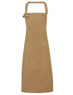 Premier Workwear Latzschürze aus schwerem Baumwoll-Canvas – Khaki
