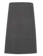 Premier Workwear Calibre Baumwoll-Hüftschürze 320 g/m², Black 70 x 50 cm, PW131 – Dark Grey