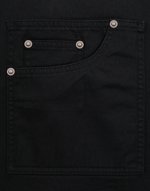 Premier Workwear Baumwoll-Latzschürze im Chino-Stil, Black (ca. Pantone Black C) 72 x 86 cm, PW132 – Bild 4