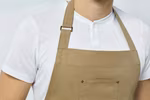 Premier Workwear Cotton Bib Apron in Chino Style, Black (ca. Pantone Black C) 72 x 86 cm, PW132 – image 8