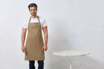 Premier Workwear Cotton Bib Apron in Chino Style, Black (ca. Pantone Black C) 72 x 86 cm, PW132 – image 10