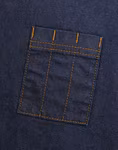 Premier Workwear Denim Apron in Waxed Look with Pocket – image 6