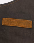 Wachsende Denim-Tablier avec Kunstlederbändern – image 5
