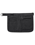 Premier Workwear Metro Utility Hüftschürze mit Taschen, Black (ca. Pantone Black C) 31 x 32 cm, PW138 – Black Denim (ca. Pantone 426C)