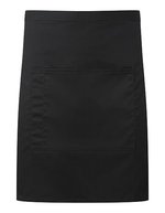 Premier Workwear Mittellange Küchenschürze mit Tasche, Dark Grey (ca. Pantone 425C) 70 x 50 cm, PW141 – Bild 2