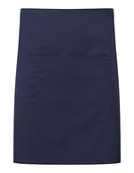 Premier Workwear Mittellange Küchenschürze mit Tasche, Dark Grey (ca. Pantone 425C) 70 x 50 cm, PW141 – Navy (ca. Pantone 533C)