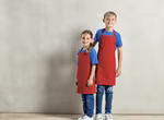 Premier Workwear Waterproof Kids Apron with Safety Mechanism – Black (ca. Pantone Black C)