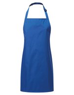 Premier Workwear Wasserfeste Kinder-Schürze mit Sicherheitsmechanismus, Black (ca. Pantone Black C) 43 x 53 cm (3-6 Jahre), PW145 – Royal (ca. Pantone 7687C)