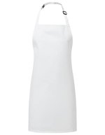 Premier Workwear Wasserfeste Kinder-Schürze mit Sicherheitsmechanismus, Black (ca. Pantone Black C) 43 x 53 cm (3-6 Jahre), PW145 – White