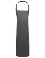 Premier Workwear Kinder-Latzschürze mit verstellbarem Bindeband, Black (ca. Pantone Black C) 43 x 53 cm (3-6 Jahre), PW149 – Gris fonce
