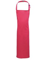 Premier Workwear Kinder-Latzschürze mit verstellbarem Bindeband, Black (ca. Pantone Black C) 43 x 53 cm (3-6 Jahre), PW149 – Rose vif