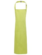Premier Workwear Kinder-Latzschürze mit verstellbarem Bindeband, Black (ca. Pantone Black C) 43 x 53 cm (3-6 Jahre), PW149 – Citron vert (ca. Pantone 2304C)