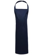 Premier Workwear Kinder-Latzschürze mit verstellbarem Bindeband, Black (ca. Pantone Black C) 43 x 53 cm (3-6 Jahre), PW149 – Marine (ca. Pantone 2378C)