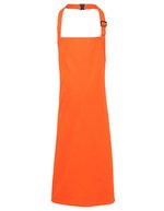 Premier Workwear Kinder-Latzschürze mit verstellbarem Bindeband, Black (ca. Pantone Black C) 43 x 53 cm (3-6 Jahre), PW149 – Orange