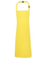 Premier Workwear Kinder-Latzschürze mit verstellbarem Bindeband, Black (ca. Pantone Black C) 43 x 53 cm (3-6 Jahre), PW149 – Jaune (ca. Pantone Yellow C)