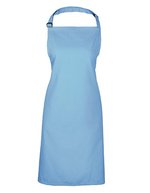 Premier Workwear Farbenfrohe Bib-Schürze, Pflegeleicht, Verstellbar, Pink (ca. Pantone 1895C) 72 x 86 cm, PW150 – Cornflower (ca. Pantone 279C)