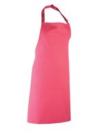 Premier Workwear Farbenfrohe Bib-Schürze, Pflegeleicht, Verstellbar, Pink (ca. Pantone 1895C) 72 x 86 cm, PW150 – Fuchsia (ca. Pantone 219C)