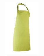 Premier Workwear Farbenfrohe Bib-Schürze, Pflegeleicht, Verstellbar, Pink (ca. Pantone 1895C) 72 x 86 cm, PW150 – Lime (ca. Pantone 382C)