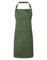 Premier Workwear Farbenfrohe Bib-Schürze, Pflegeleicht, Verstellbar, Pink (ca. Pantone 1895C) 72 x 86 cm, PW150 – Moss Green (ca. Pantone 2410C)