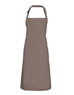 Premier Workwear Farbenfrohe Bib-Schürze, Pflegeleicht, Verstellbar, Pink (ca. Pantone 1895C) 72 x 86 cm, PW150 – Mushroom (ca. Pantone 410C)