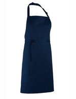 Premier Workwear Farbenfrohe Bib-Schürze, Pflegeleicht, Verstellbar, Pink (ca. Pantone 1895C) 72 x 86 cm, PW150 – Navy (ca. Pantone 2766C)