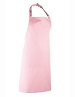 Premier Workwear Farbenfrohe Bib-Schürze, Pflegeleicht, Verstellbar – Pink (ca. Pantone 1895C)