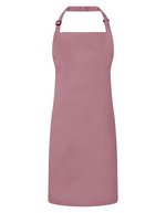 Premier Workwear Farbenfrohe Bib-Schürze, Pflegeleicht, Verstellbar, Pink (ca. Pantone 1895C) 72 x 86 cm, PW150 – Rose (ca. Pantone 5015C)