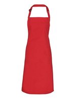 Premier Workwear Farbenfrohe Bib-Schürze, Pflegeleicht, Verstellbar, Pink (ca. Pantone 1895C) 72 x 86 cm, PW150 – Salsa (ca. Pantone 187C)
