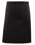 Premier Workwear Mittellange Baumwoll-Twill Schürze 90 cm, Black (ca. Pantone Black C) 70 x 50 cm, PW151 – Noir (ca. Pantone Black C)